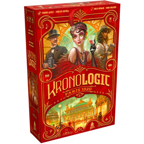 Scorpion Masqué Kronologic Paris 1920 | Strategy Game for Teens and Adults | Murder Mystery Game | Ages 10+ | 1 to 4 Players | 30 Minutes