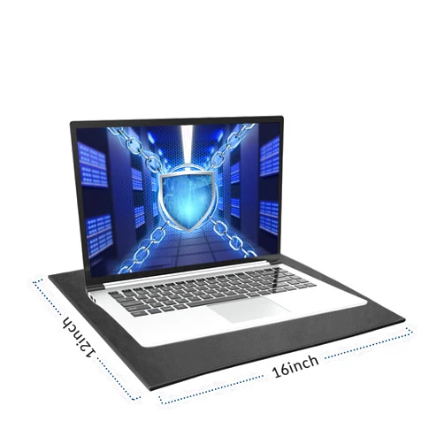 NewBeau EMF Laptop Pad Protection, NEWBEAU Radiation Computer Pad Blocking , Heat Shielding Laptop Pad Protect Our Body from EMF, Radiation, Fits Laptops, Notebooks, Tablets12IN * 16IN