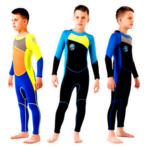 Scubadonkey Kids Wetsuit for Boys Toddlers by Scubadonkey | Wetsuit for Kids in 2.5mm Neoprene UPF 50+ | Meets CPSC Safety Requirements