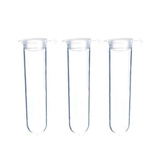 Eowpower 50pcs 5ml Plastic Vial Tube Centrifuge Tubes for Sample Storage Container Fragrance Beads Liquid