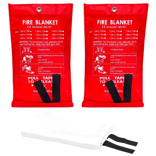 JoneRise Emergency Fire Blanket, 2 Pack 39