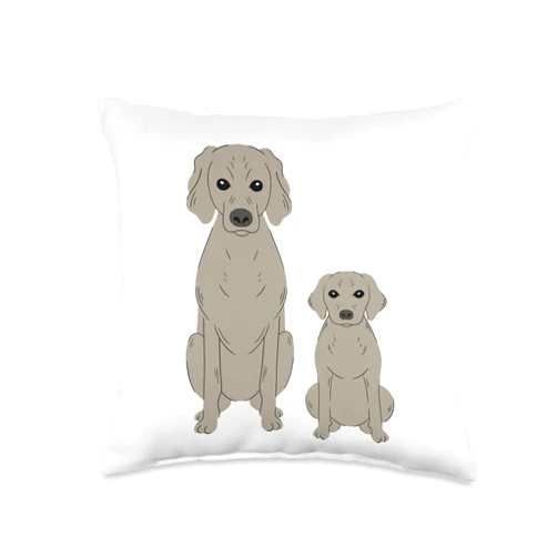 Bäume Meditieren, lustige Bayern Sprüche Cute Dog Family Comic Art for Men Women Kids Throw Pillow