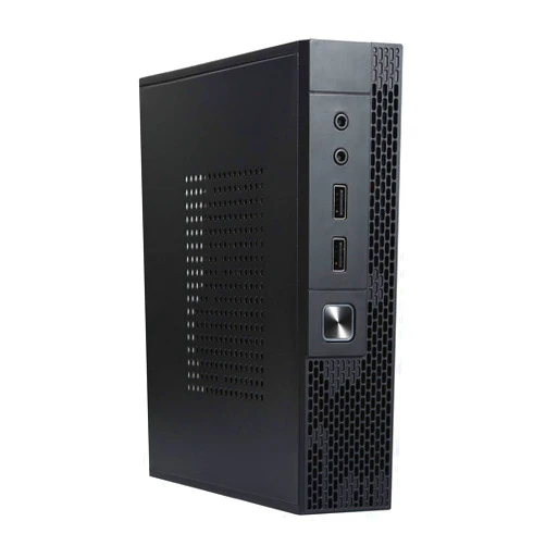 Goodisory TX02 Thin Mini ITX Desktop with Screen VESA Rack and Vertical Stand feet