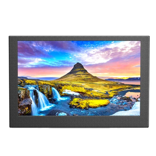 Miktver 5 inch Monitor, 800x480 Mini IPS LCD Monitor Metal Housing, Small Camera Video Monitor 140° View Angle with HDMI/AV/VGA Inputs Compatible with PC Laptop DSLR Camera, DVD DVR CCD