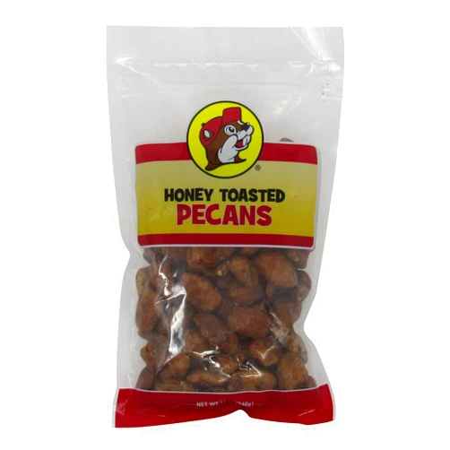Buc-ee's Buc-ees Honey Toasted Pecans in a Resealable Bag, 12 Ounces