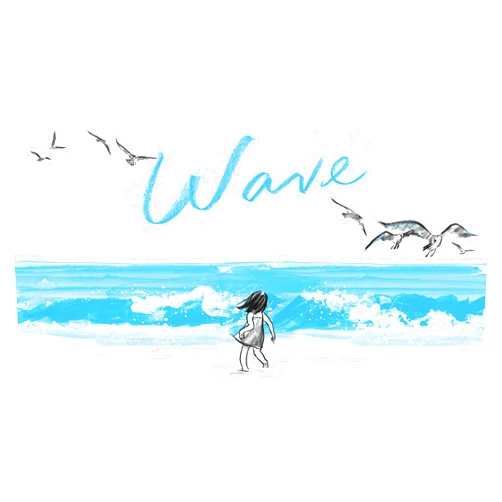 Suzy Lee Wave: (Books about Ocean Waves, Beach Story Children's Books)