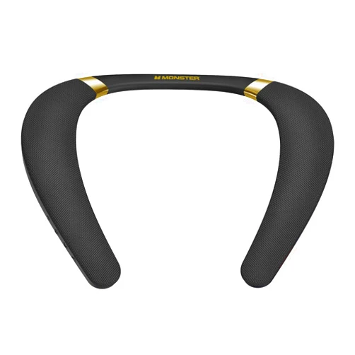 Monster Boomerang Neckband Bluetooth Speaker, Neck Wireless Wearable Speaker with 12H Playtime, True 3D Stereo Sound, Portable Soundwear, IPX7 Waterproof, for Home Sport Outdoor