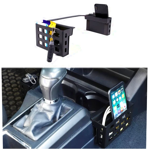 Hyorebi Hyorabyn for Toyota Tacoma 2016 2017 2018 2019 2020 2021 2022 Car Center Storage Box Seat Phone Key Card Tray Glove Storage Box Organizer