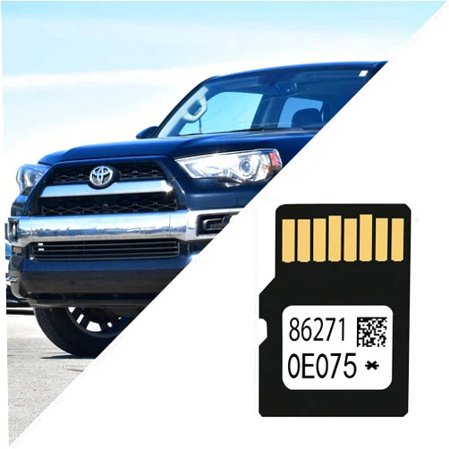 Calement Newest 2023 to.yota Navigation Micro SD Card Latest Update 86271-0E075 USA/CA