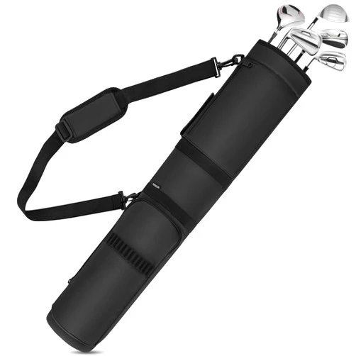 AKOZLIN Golf Carry Bag 3-6 Golf Clubs Lightweight Foldable Travel Sunday Golf Bag Case with Strap