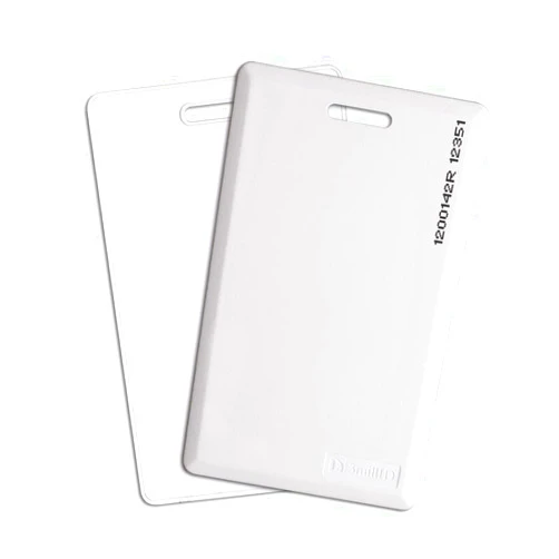 Custom BudgetBadge Custom Programmed Clamshell Card for Access Control. Replaces HID 1326 Clamshell Card. Standard 26 bit H10301 Format. Choose Your Facility Code & Range. (100 Pack)