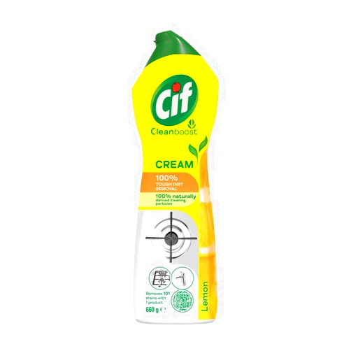 Cif Lemon Cream with Microparticles Spray, 500ml