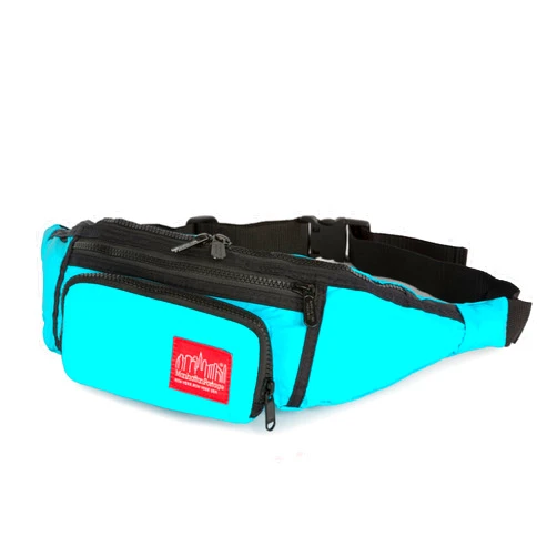 Manhattan Portage Packable Alleycat Waist Bag Lightweight Travel Fanny Pack Adjustable Belt Water Resistant Ideal for Hiking And Festivals (Turquoise)