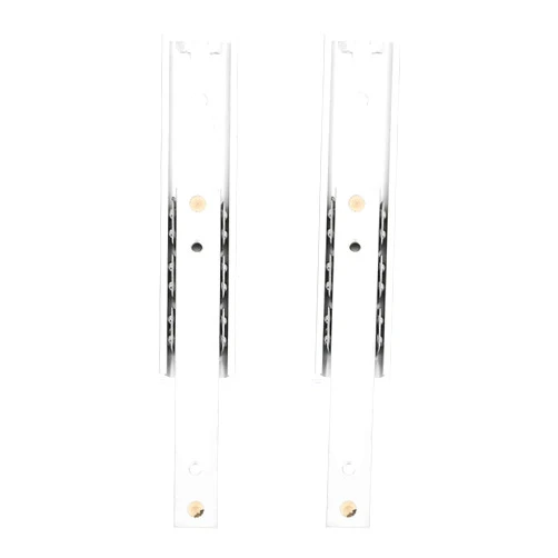 HOLIDYOYO 2pcs Furniture Miniature Rails Drawer Slides Wide for Cupboard Cabinet