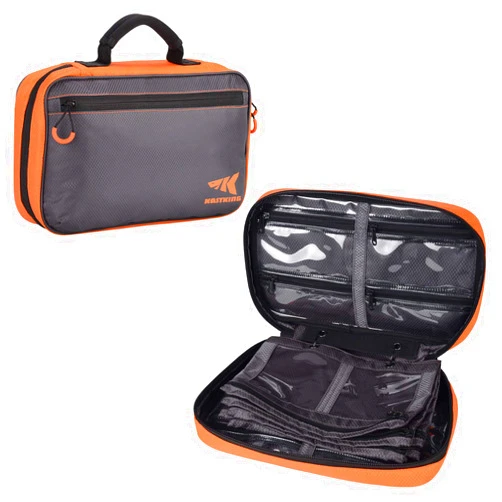 KastKing Bait Boss Lure Bag Utility Binder Tackle Bag - Soft Fishing Gear Bag, Self-Healing Zippers & Padded Handle Design
