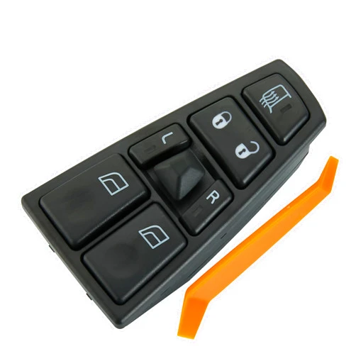 ZAPOSTS Power Window Switch Fits for Volvo VAH 2011-2015,VHD 2004-2015,VNL 2004-2017,VT 2004-2014,Driver Side Control Door vidrios Master Switch OEM 20752918.18 Pins