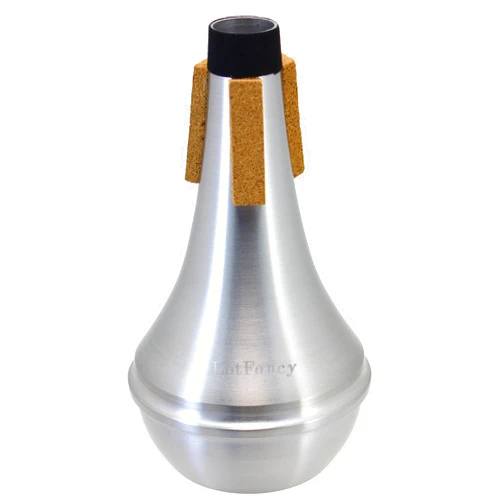 LotFancy Trumpet Mute, Lightweight Aluminum Straight Mute for Jazz, 3.5