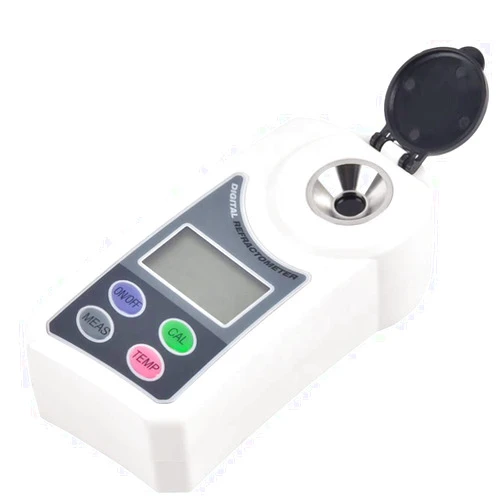 ZOEYEC High Precision ±0.2Brix Digital Refractometer Range 0-55% Brix Meter for Sugar Content of Foods, Fruits and Crops