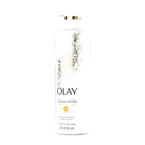 Olay Cleansing & Firming Women's Body Wash with Vitamin B3 and Collagen, 20 fl oz