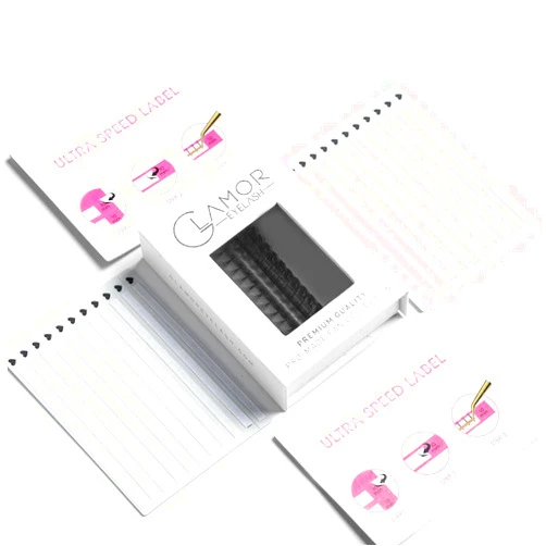 GLAMOREYELASH 1000 Ultra Speed Narrow Promade Fans|Natural Eyelash Extension 3D~16D|Handmade Individual Lashes Extension with 0.03/0.05/0.07mm Thickness of Mink Lashes | C CC D Curl for Cat Eye Lashes