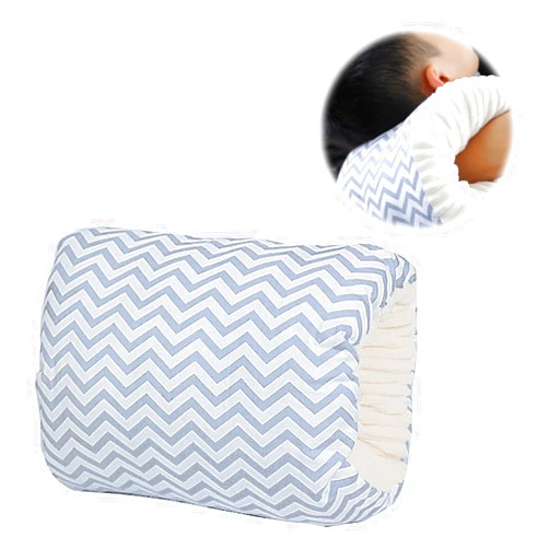 Jaxbo Cozy Cradle Pillow,Soft Cotton Nursing Pillow for Breastfeeding Support，Arm Pillow for Feeding Baby Travel Portable