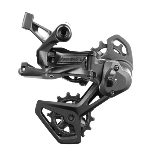 microSHIFT Advent X V2 Rear Derailleur - 10-Speed, Medium Cage, Clutch, Advent X and Sword Compatible, Black, Ver. 2