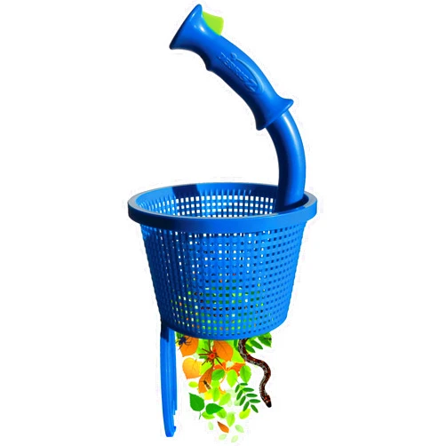 Debris Z DebrisZ B9 Skimmer Basket for Inground Pool - Patented Handle & Quick Release Empty. New Heavy Duty Design with Greater Strength, Fits Popular U3 Style Pool Skimmers
