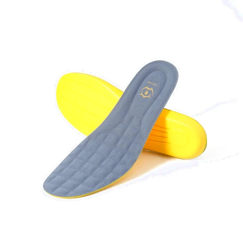 Wnnideo Memory Foam Insoles for Men Comfort Shoe Inserts with Arch Support - Premium Cushioning Orthopedic Heel Pain & Plantar Fasciitis Arch Support Work Boots Shoe Insoles Grey