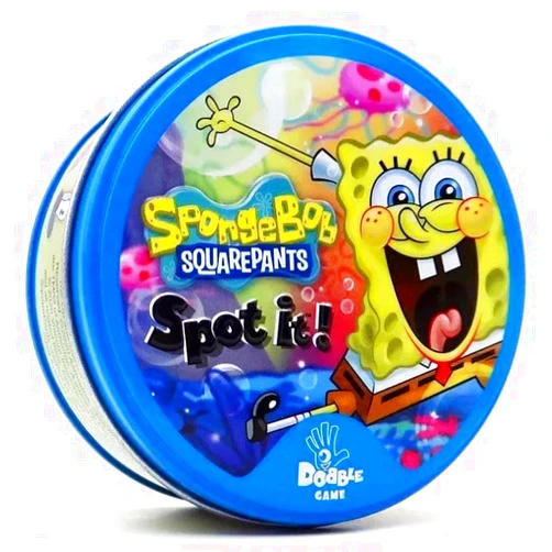 Generic SpongesBobs Card Game | Dobbles Double juego Crad Game 30/55PCS| Animals Board Game Players