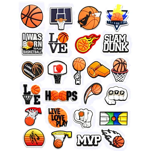 BOWNDY PVC Sports Cars Shoe Charms,Bulk Charms,Charms Cute,Charms Pack,Random Charms