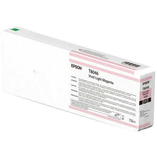 Epson UltraChrome HD Vivid Light Magenta 700mL Ink Cartridge for SureColor SC P6000/8000/7000/9000 Series Printers