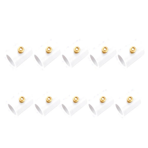 CozyCabin 1/2 inch PVC Splitter with Brass Mist Nozzle (Pack of 10)