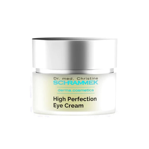 Schrammek High Perfection Eye Cream (0.5 fl oz) - Eye Care Product for Helping to Reduce the Appearance of Small Lines & Shadows Under the Eyes - Under Eye Cream - Caffeine Eye Cream - Skin Care - Dr
