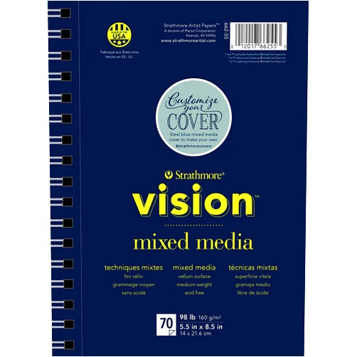 Strathmore Vision Vellum Mixed Media Pad 5.5