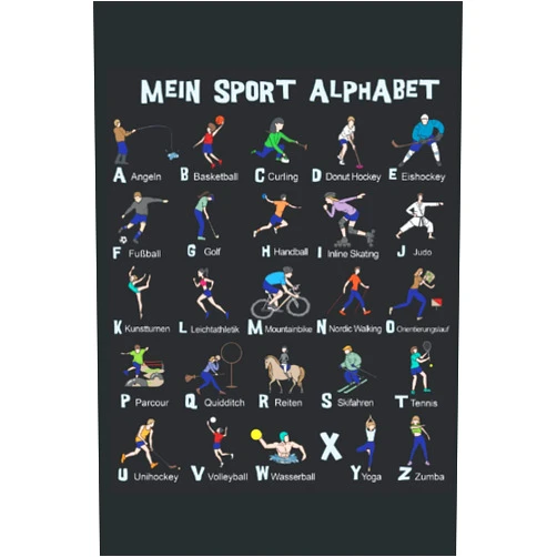 Einschulung Kindergarten Vorschule Kinder ABC Sport ABC Alphabet A-Z der Sportarten (German Edition)