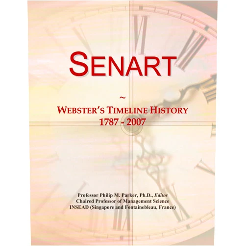 Icon Group International Senart: Webster's Timeline History, 1787 - 2007