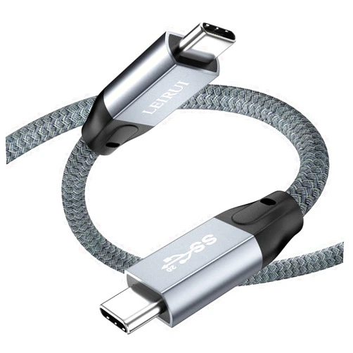 LEIRUI USB C to USB C Cable, 9.9FT USB 3.2 100W Fast Charging 20Gbps Data Transfer, 4K Video Cable Compatible with Thunderbolt 3, MacBook Pro, iPad Pro, Galaxy S20, Pixel, Switch