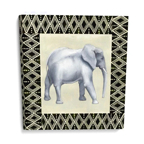 Canvas Lab Canvas Wall Art Decor Wild Safari II by the Artist Grace Popp – Size: 35 x 35 in - Art subject: Nature,Nature and animals
