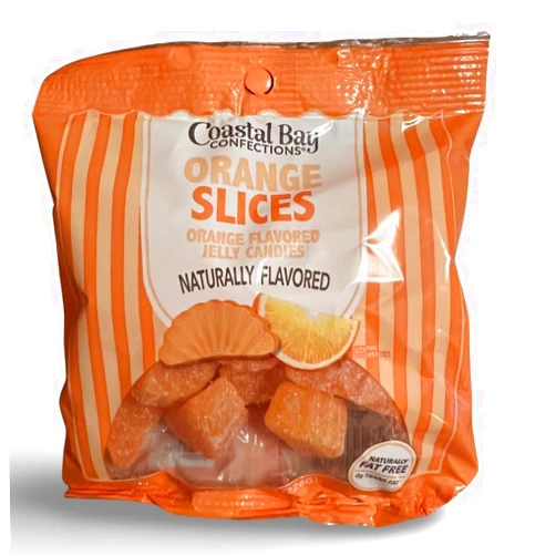 Coastal Bay Confections Orange Slices Jelly Candies by Coastal Bay Confections - 8 Oz - Approx. 16 Pieces