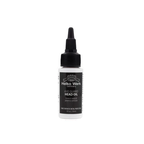1844 Helko Werk Germany Axe Guard Protective Head Oil - 1 Oz. - Biodegradable & Eco Friendly Honing, Sharpening and Protective Axe Oil - Protect Axe Head from Rust (AxeGuard Head Oil 1oz)