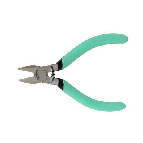 Xcelite S1415JSNN Tapered Relieved Head Diagonal Cutter, Flush Jaw, 5