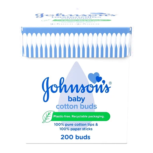 Johnson's Baby Cotton Buds - 1 X 200 Drum