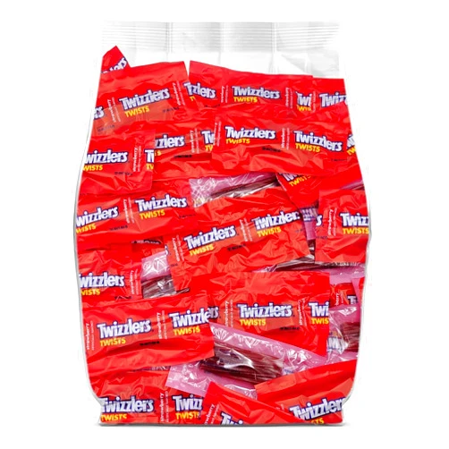 Petories Twizzler Twist Strawberry Licorice Candy – 3 LBS Bulk Pack – Individually Wrapped Chewy Red Candy – Perfect for Parties, Snacks, Easter Baskets, Pinata Fillers, & On-the-Go Treats