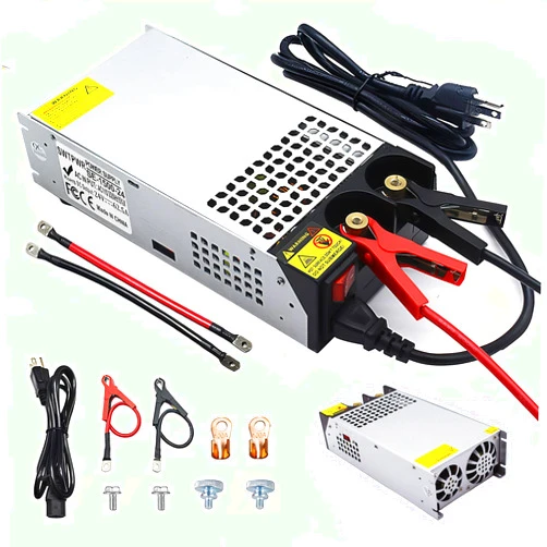 SWTPWR New Upgraded DIY SMPS 110V 230V AC to DC 24V 62.5V 1500W Power Supply Adapter,Converter Power Supply,DC 24V Voltage Transformer for Motor Pump CCTV 3D Printer Air Compressor Led (24V-62.5A-1500W, 24V)