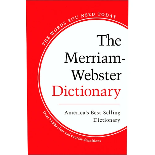 Merriam-Webster The Merriam-Webster Dictionary, Trade Paperback, Newest Edition
