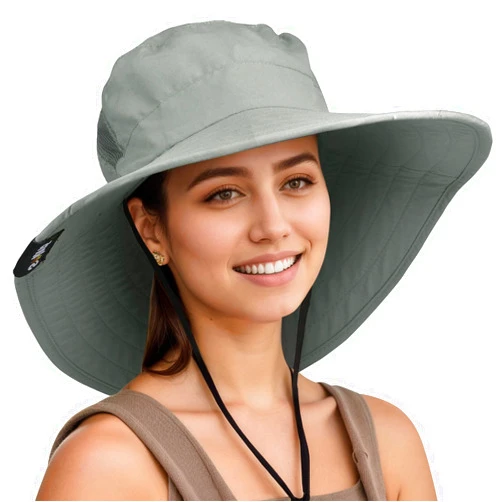 Solaris Wide Brim Women Sun Hat, UPF 50+ Sun Protection Outdoor Hat for Gardening Hiking Safari, Only Suitable Small Head