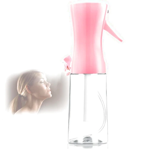 Milukon Spray Bottle,Fine Mist Spray Bottle for Hair, Ultra-Fine Continuous Spray Bottle for Skincare, Plant Care, Pet Grooming, Cleaning and Disinfection, Refillable Spray Container(1 Pcs)