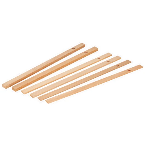 Staedter 6 Piece Rolling Out Sticks, 35 x 2 x 30 cm, Beige
