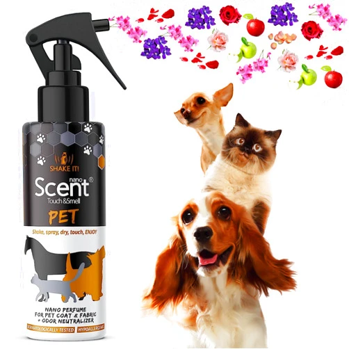 NANOTECHSCENT Pet Odor Eliminator for Home Spray - Urine Odor Eliminator for Strong Odor Carpet Cleaner Spray - Dog Spray Deodorizer Perfume Neutralizer Upholstery Fabric Spray Freshener - Car Odor Eliminator