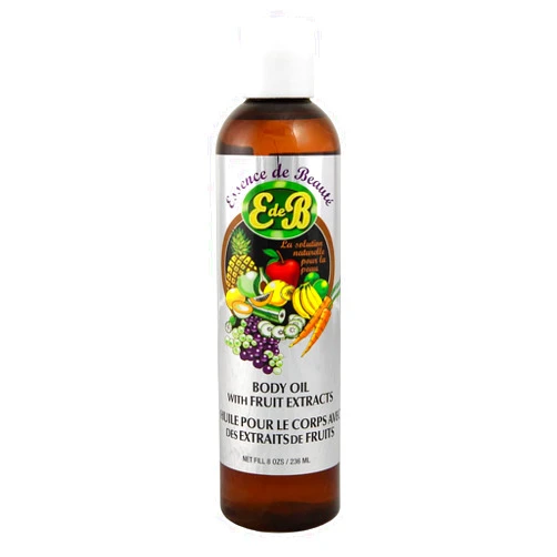 E de B Essence De Beaute Body Oil with Fruit Extracts 8oz